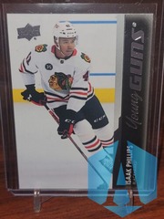 2021-22 Upper Deck Extended Young Guns Isaak Phillips #735 Chicago Blackhawks